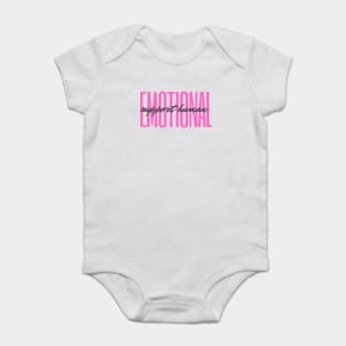 Emotional support human Baby Bodysuit
